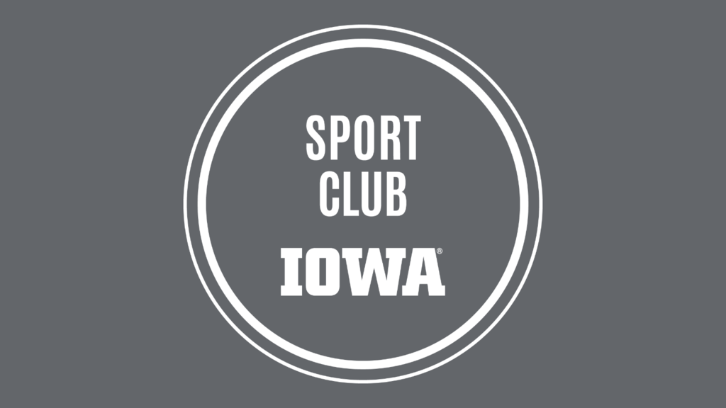 Sport Club badge shown in white with transparent fill over a dark background